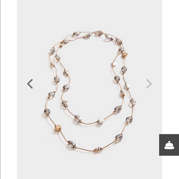 J.jill Smokey glass station necklace - Picture 5 of 8